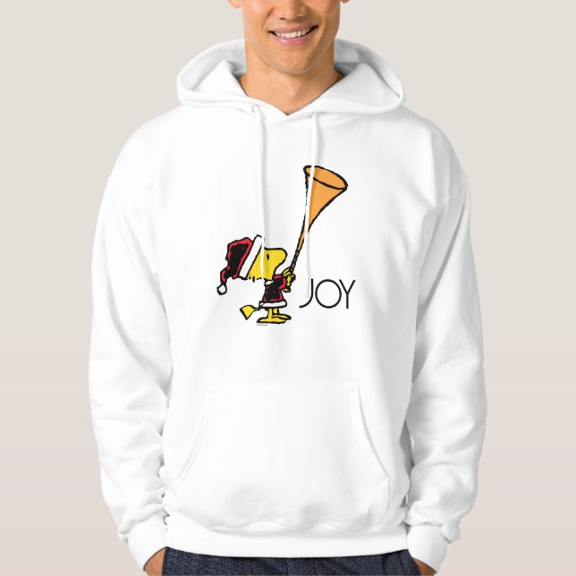 Erdnüsse | Woodstock Santa Claus Hoodie (Vorderseite)