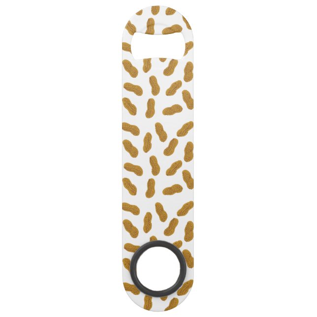 Erdnussmuster Speed Flaschenöffner (Vorderseite)