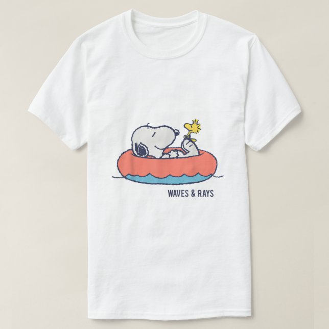 Erdnusswellen und -wellen T-Shirt (Design vorne)