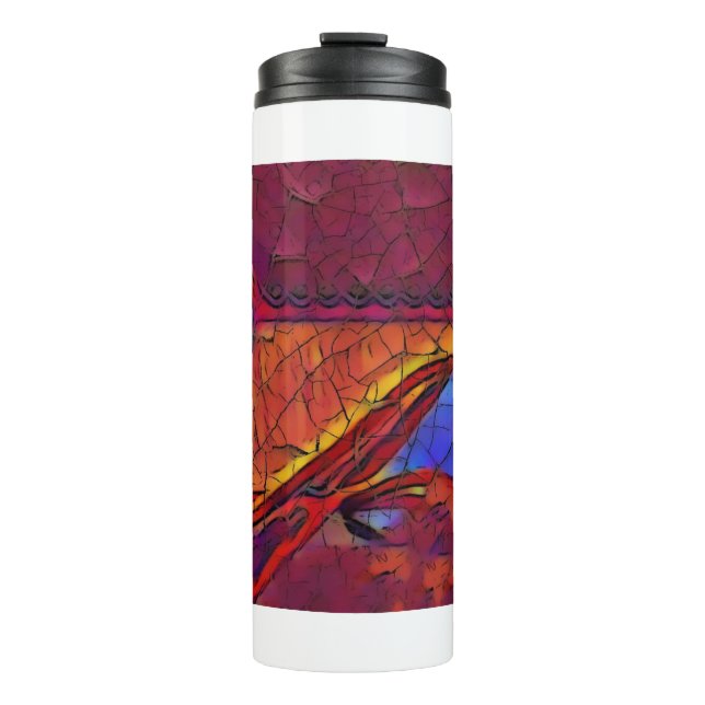 Erdoberfläche getrocknet thermosbecher (Vorderseite)