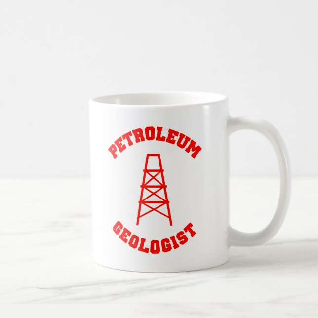 Erdöl-Geologe-Tasse Kaffeetasse (Rechts)