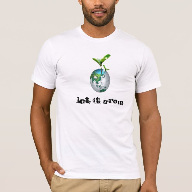 ErdPflanzen-Kasten-Shirt T-Shirt (Vorderseite)