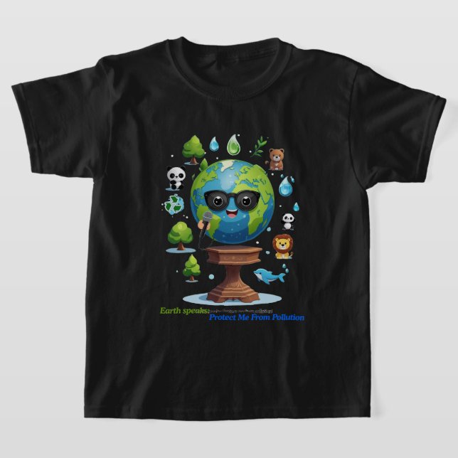 Erdrede: Ein Aufruf zum Schutz T-Shirt (Ablage )