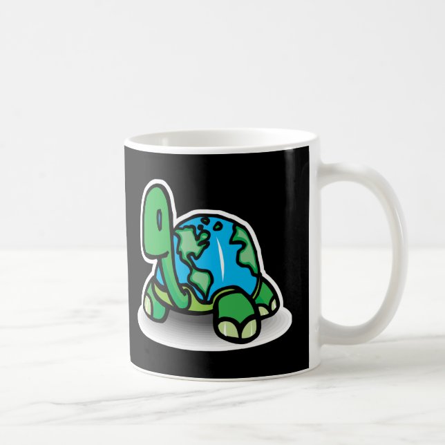 Erdschildkröte Kaffeetasse (Rechts)