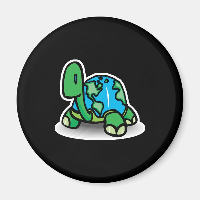 Erdschildkröte Magnet (Vorne)