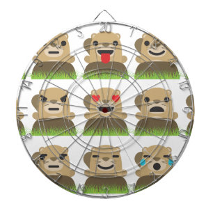 Erdschweinchen Dartscheibe