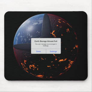 Erdspeicher fast vollständig mousepad