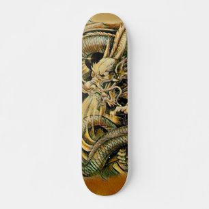 Erdstamm-Drache-Element-kundenspezifisches Skateboard