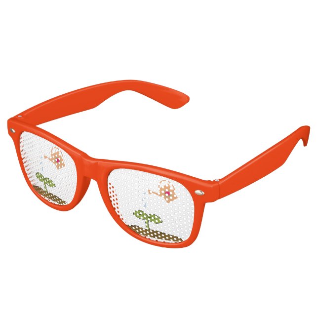 Erdtagsbäume machen eine andere Sonnenbrille (Schrägansicht)