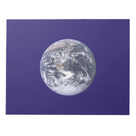 Erdtagsflagge Notizblock