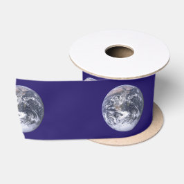 Erdtagsflagge Satinband