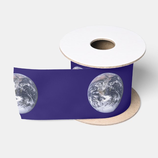 Erdtagsflagge Satinband (Spule)
