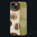 Erdton-hölzerne Platten-Malerei mit Kreisen Case-Mate iPhone Hülle<br><div class="desc">Geschaffen durch Normannen Wyatt, wurde jr., diese Malerei den französischen Prozess verwendend bekannt als Giclee, um Tintentröpfchen auf eine Leinwand zu sprühen gemacht. Get verlor in den konzentrischen Kreisen, im Erklären der Erdtonfarben über der Malerei oder im hölzernen Plattenblick des Stückes. Ein großer Kauf für jedermann interessiert an moderner Kunst!...</div>