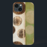 Erdton-hölzerne Platten-Malerei mit Kreisen Case-Mate iPhone Hülle<br><div class="desc">Geschaffen durch Normannen Wyatt, wurde jr., diese Malerei den französischen Prozess verwendend bekannt als Giclee, um Tintentröpfchen auf eine Leinwand zu sprühen gemacht. Get verlor in den konzentrischen Kreisen, im Erklären der Erdtonfarben über der Malerei oder im hölzernen Plattenblick des Stückes. Ein großer Kauf für jedermann interessiert an moderner Kunst!...</div>