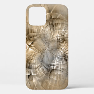 Erdtöne Abstrakte Moderne Fraktal-Kunst-Textur Case-Mate iPhone Hülle
