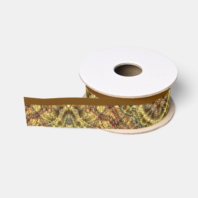 Erdtöne Sampler Grosgrain-Band Ripsband (Spule)