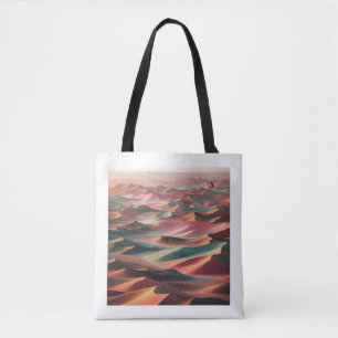 Erdtöne treiben in der Wüste Tasche