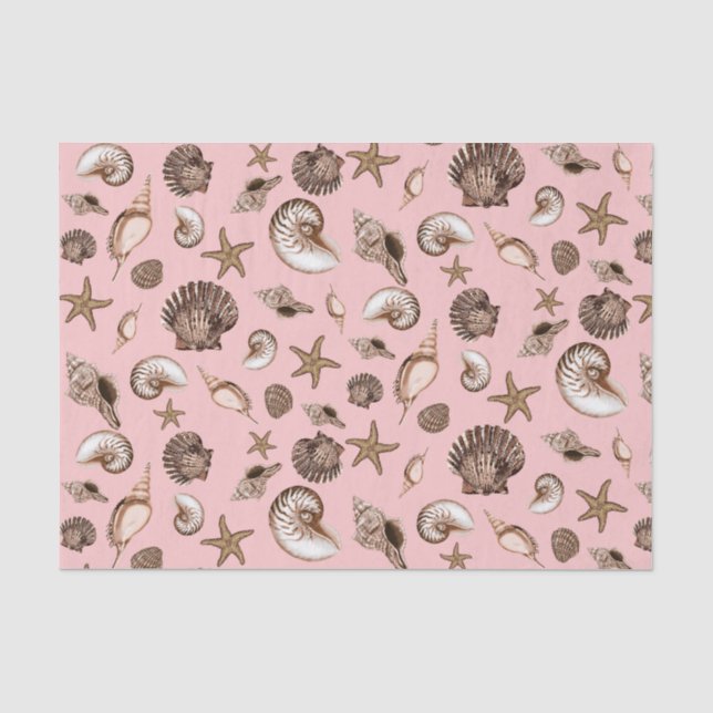 Erdtonschnecken auf rosa seidenpapier (Vorderseite)