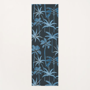 Erdverbunden: Botanische Palmwedel-Performance Yogamatte