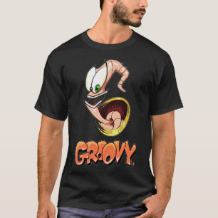 Erdwurm Jim Groovy! Tshirt Classic T Shirt Class