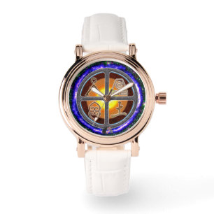 Erdzeichen Armbanduhr