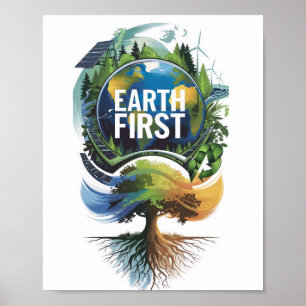 Erdzeichen Poster