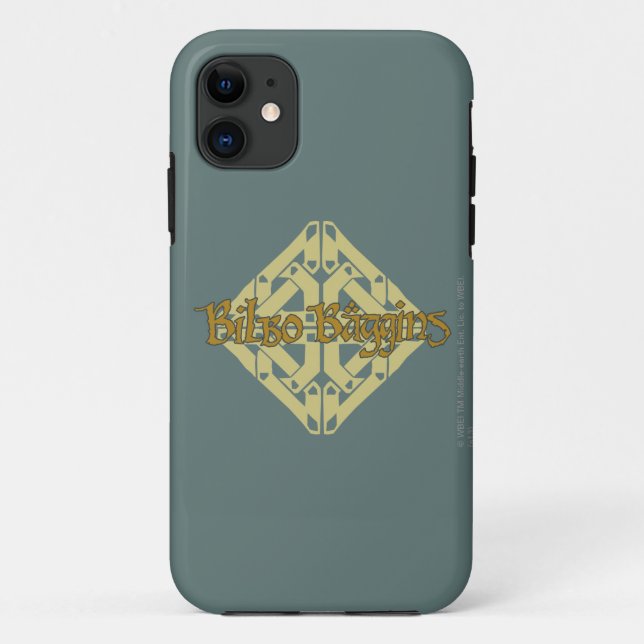 Erebor - BILBO BAGGINS™ Name Case-Mate iPhone Hülle (Rückseite)