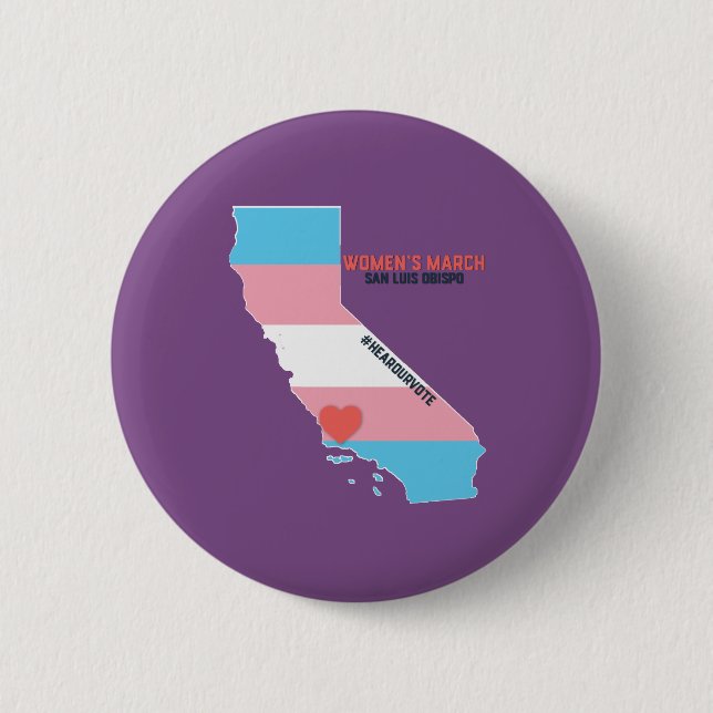 Ereignis der Frauen des März-SLO Januar Button (Vorderseite)