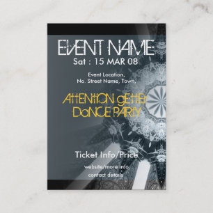 EREIGNIS-PARTY miniFLYER #002 Visitenkarte