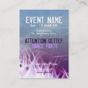 EREIGNIS-PARTY miniFLYER #08 Visitenkarte