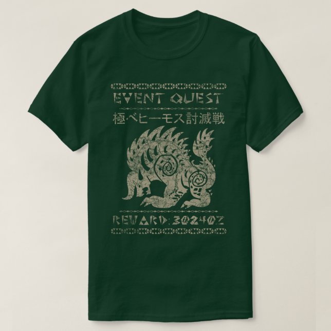 Ereignisquest Behemoth T-Shirt (Design vorne)