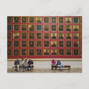 Eremitage-Museum, Raum 197, Galerie des Krieges vo Postkarte