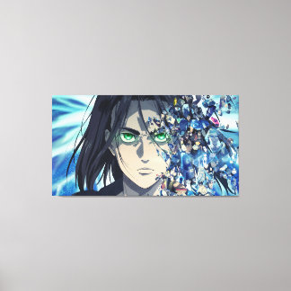 Eren Yeager Canvas Print Leinwanddruck