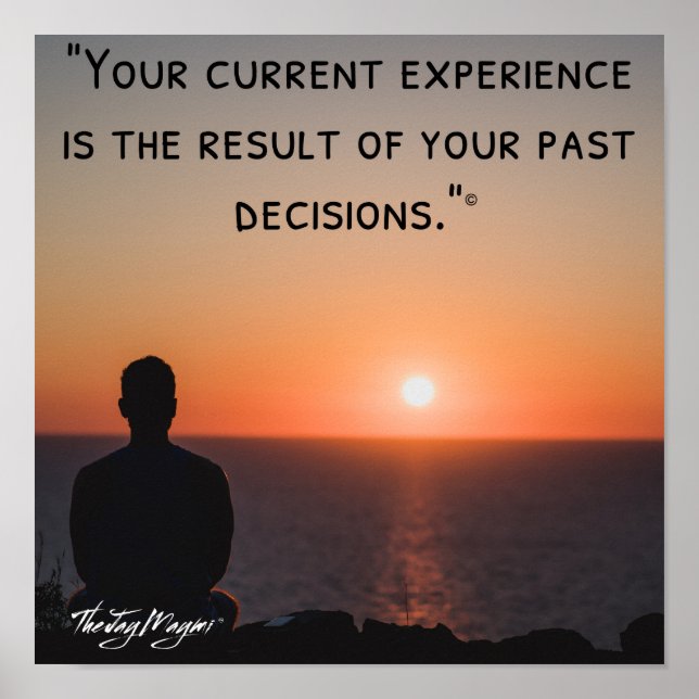 "Erfahrung" Poster (Vorne)