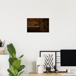 "Erfahrungen lehren Weisheit" Motivation Affirmati Poster