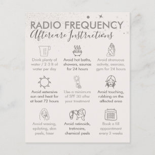 Erfahrungsbericht Tan Beige Radiofrequenz-Hautpfle Flyer