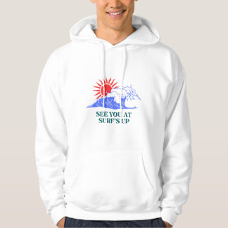 Erfasse dich auf dem nächsten Wellen-Design Hoodie