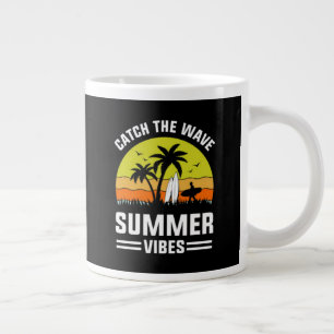 Erfasse die Sommerwelle Vibes-64193 Jumbo-Tasse