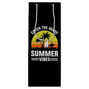 Erfasse Die Welle Sommer Stimmung-64193 Geschenktüte Für Weinflaschen