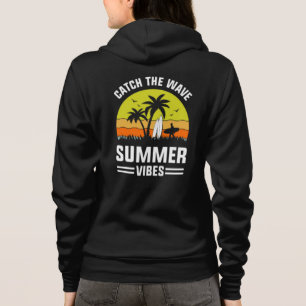Erfasse die Welle Sommer Stimmung-64193 Hoodie