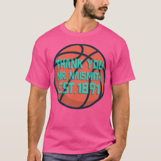 Erfinder von Basketball - Geschenke für Basketball T-Shirt