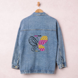 Erfindet euch in jeder Bühne eures Lebens wieder Jeansjacke