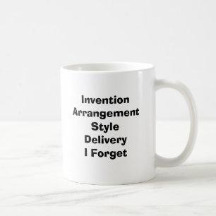 Erfindungs-Anordnungs-Art-Lieferung, die ich Kaffeetasse