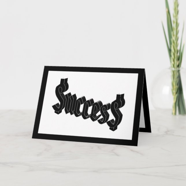 Erfolg = $cces$ karte (Vorderseite)