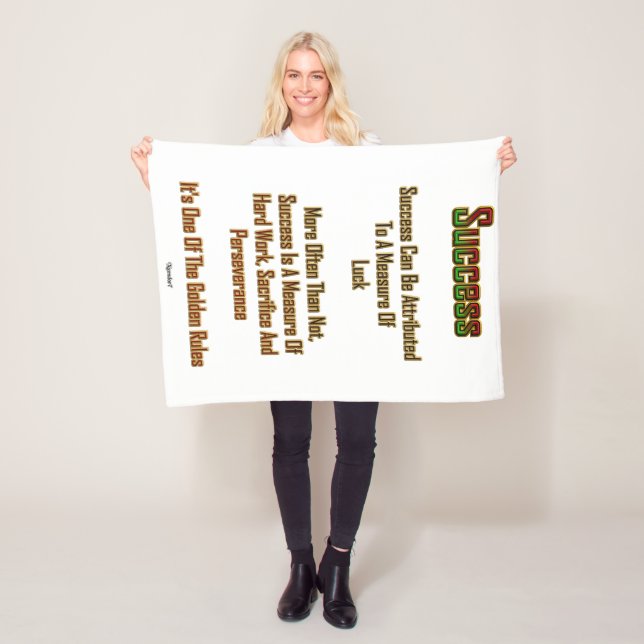 Erfolg Fleecedecke (Beispiel)