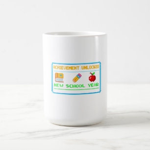 Erfolg freigeschaltet: Neues Schuljahr Retro-Spi Kaffeetasse