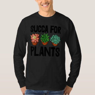 Erfolg für Pflanze wachsen Pflanze T-Shirt Männer