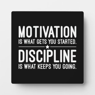 Erfolg, Hustle, Grind und Gym Motivation Fotoplatte