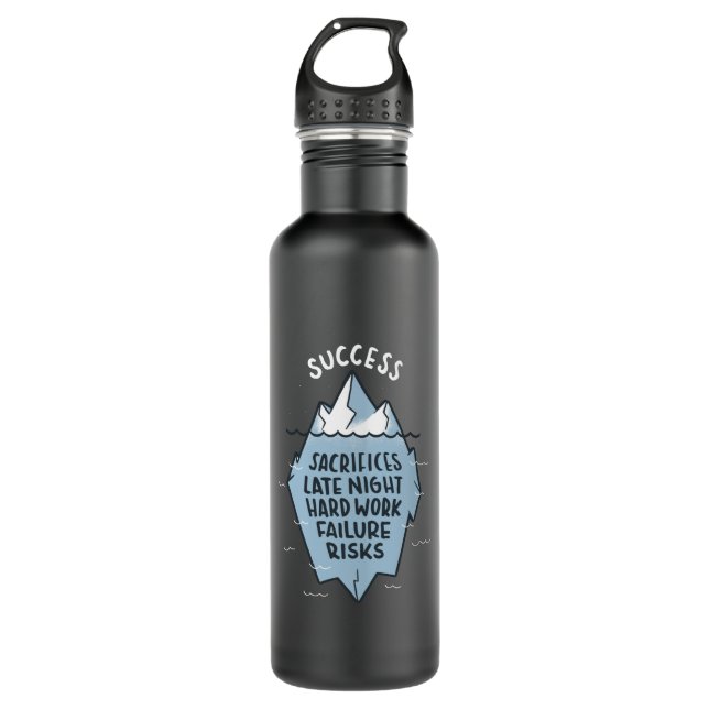 Erfolg Iceberg Edelstahlflasche (Vorderseite)