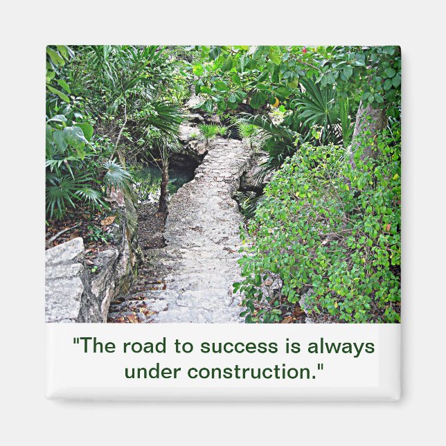 Erfolg individuell anpassbar magnet (Vorne)